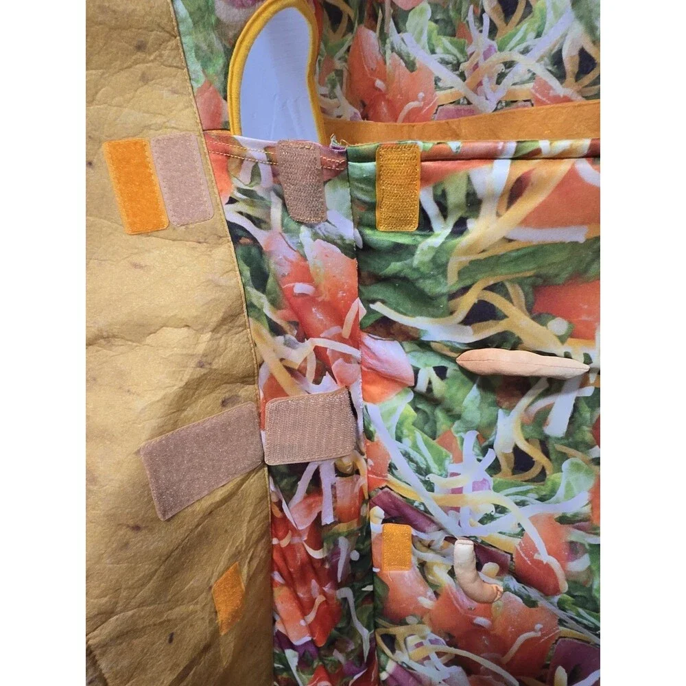 Kids' and Adult Taco Halloween Costume One Size Hyde & EEK! Cosplay Dress-up - Picture 12 of 13